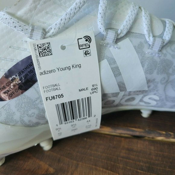 Adidas Adizero Young King Reign Cleat Mens Size 10 - Picture 5 of 8